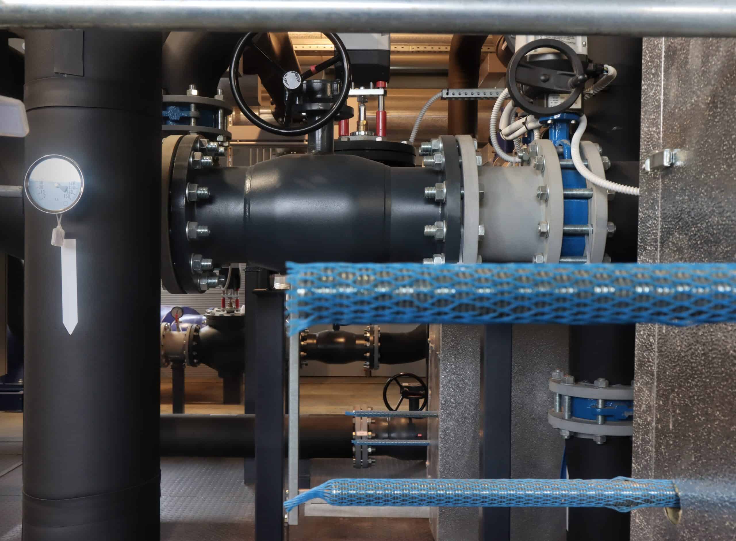 Industrial,Gas,Boiler,Room,Equipment,With,Pipelines,And,Shutoff,Valves Equipment Breakdown Insurance Georgia